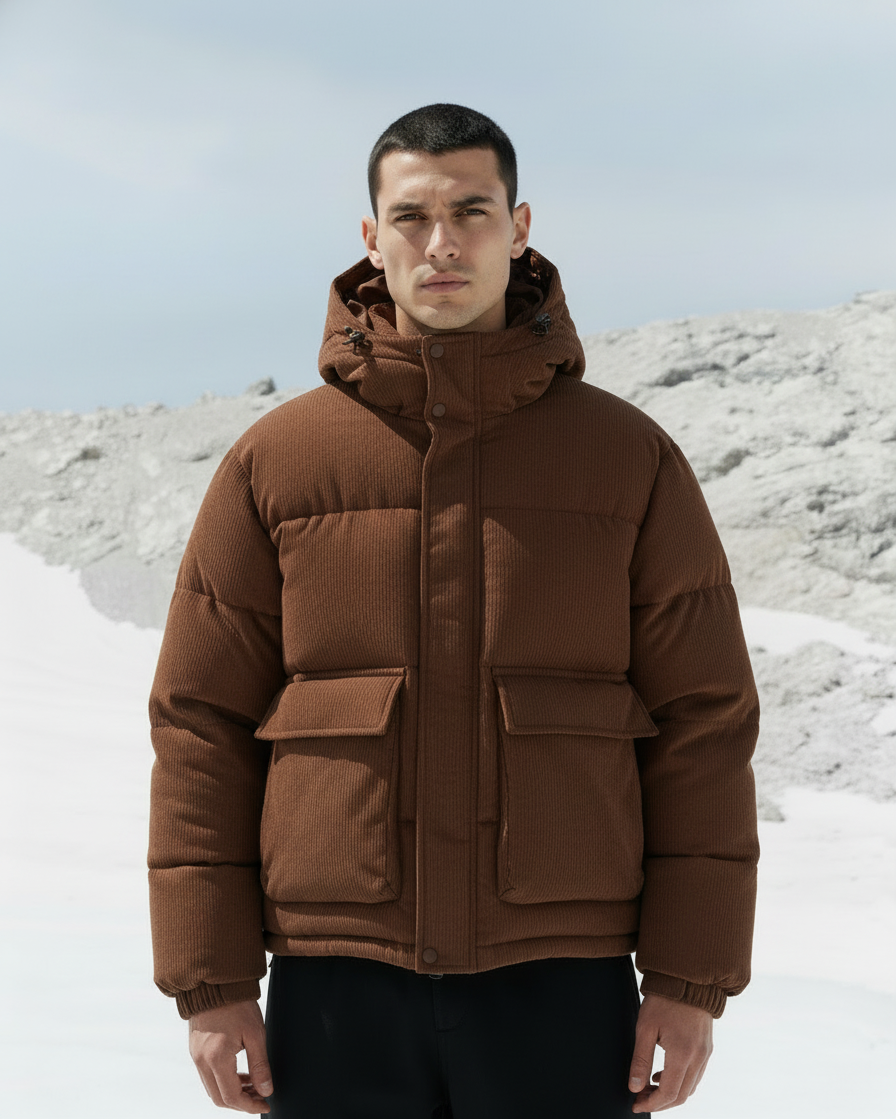 Urban Utility Puffer Jacket