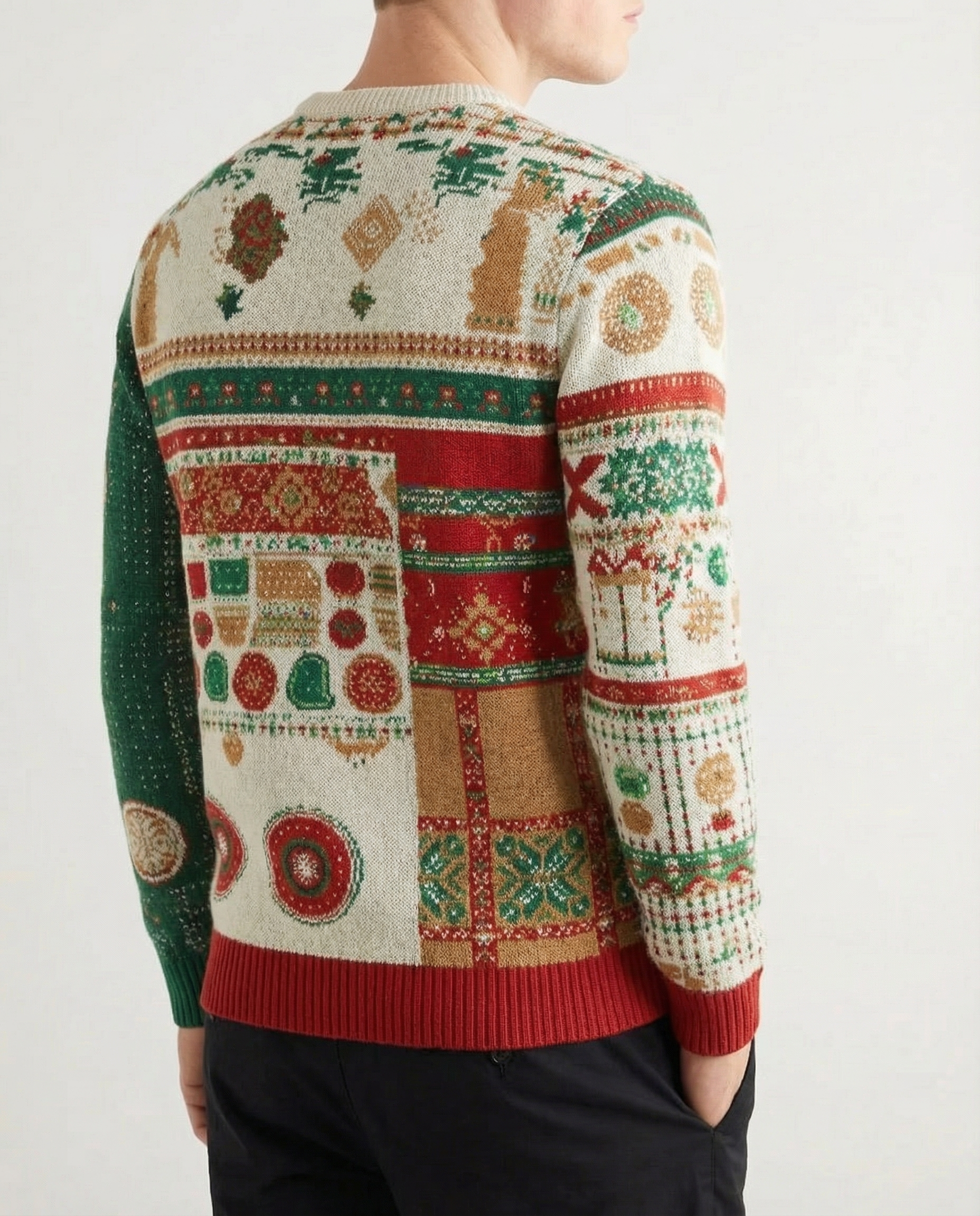 Ugly Embroided Crewneck Sweater