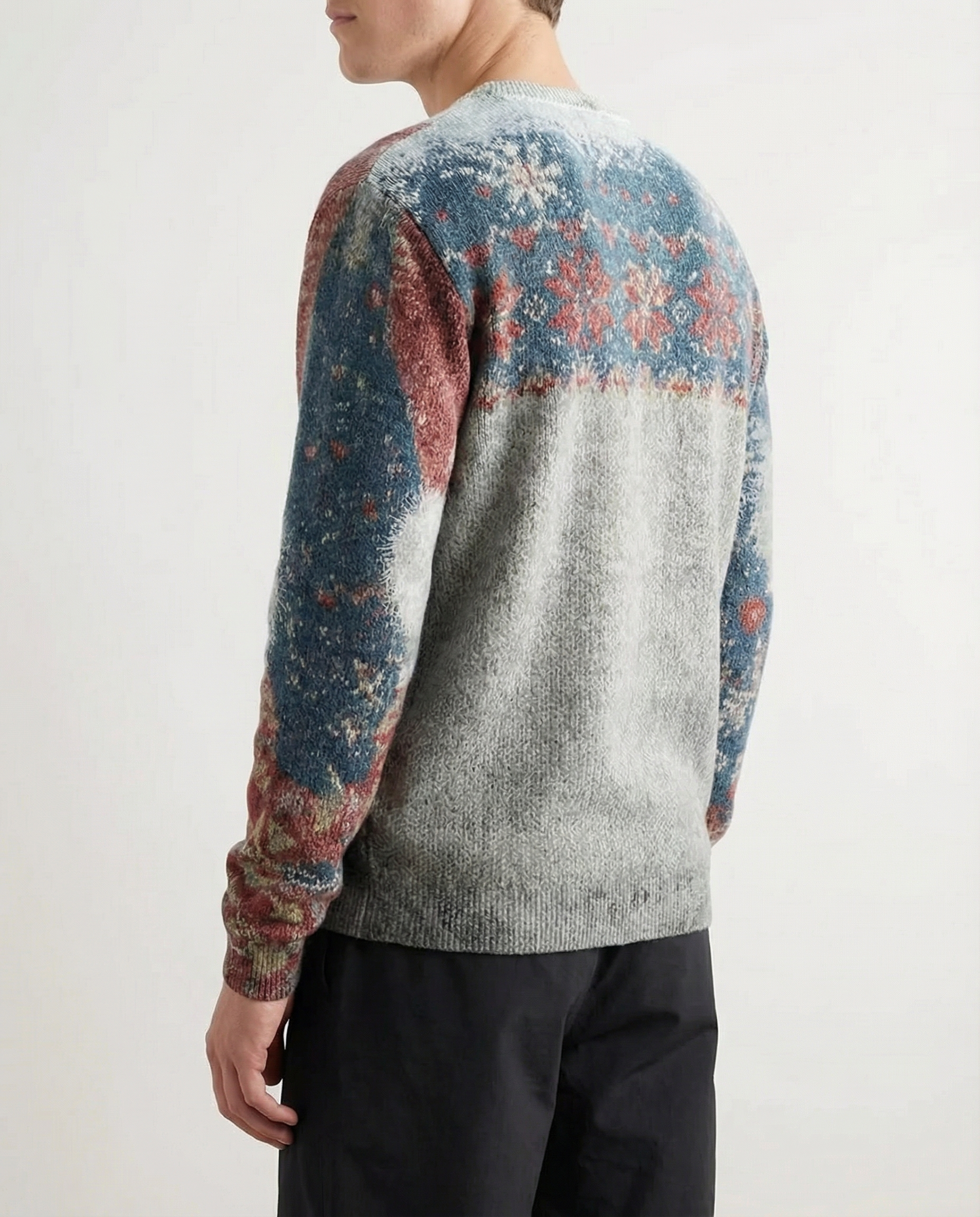 Boring Santa Crewneck Sweater